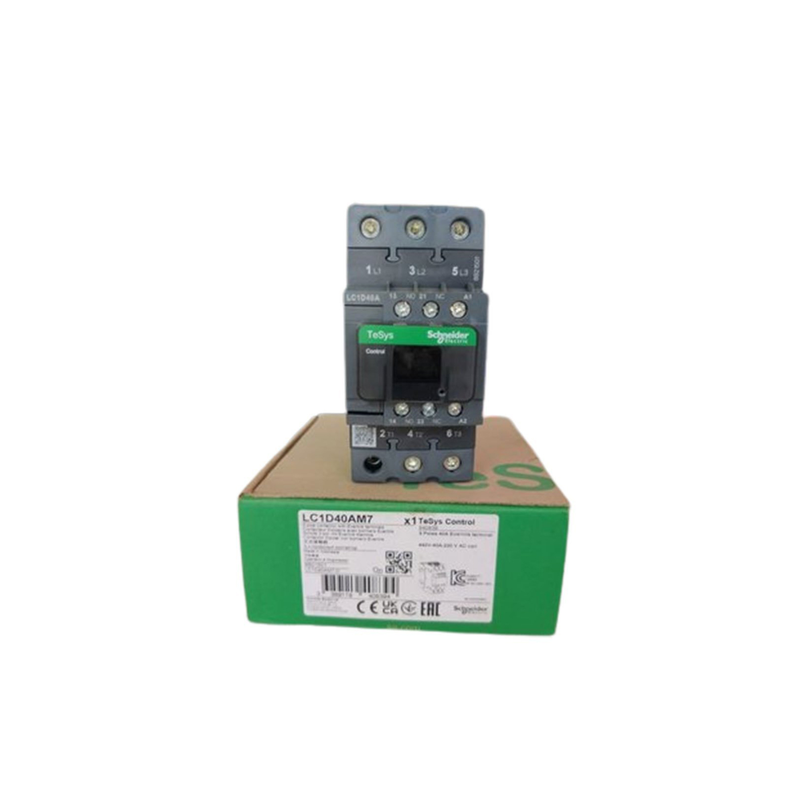 قیمت کنتاکتور LC1D40AM7 اشنایدر جهت اطلاع تماس بگیرید 09122975202 02133994610 شویاپارس