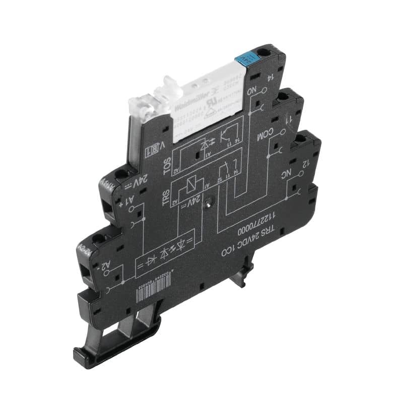 رله PLC یا رله ماژول وایدمولر TRS 24VDC 1CO با کد 1122770000